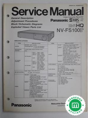 VHS como nuevo en caja original con mando y manual de segunda mano