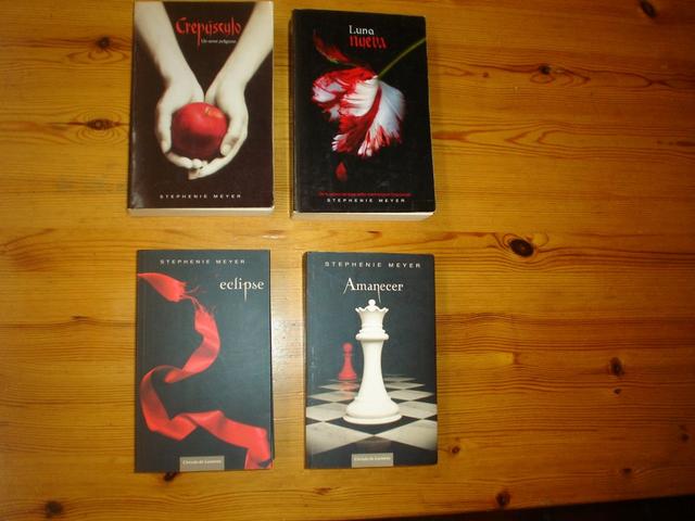 Milanuncios - Lote tres libros de la saga crepusculo