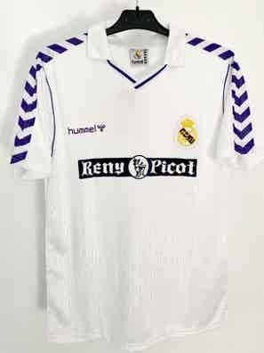 Maillot Hummel Real Madrid Vintage - Taille M, Sponsor Parmalat/Reny Picot