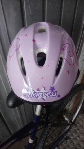 ☆ Casco Rosa 57-61cm Bici Patines niña d'occasion pour 30 EUR in