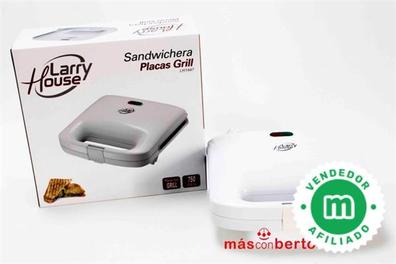 SANDWICHERA GRILL INOX 1.000W PLACAS PIEDRA LARRYHOUSE