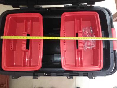 Milwaukee Packout - Caja de herramientas modular apilable con sistema de  almacenamiento, color rojo