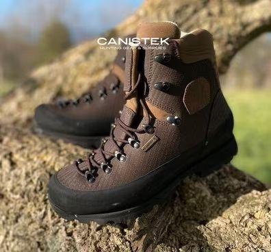 Cálidas botas de invierno para hombre en piel engrasada