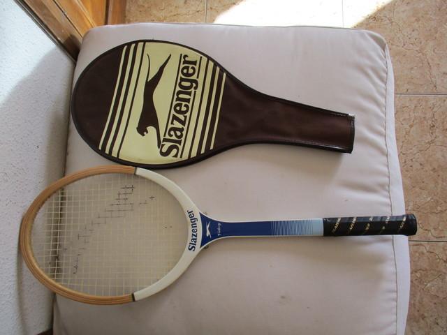 Raqueta tenis slazenger panther y funda Tenis de segunda mano y