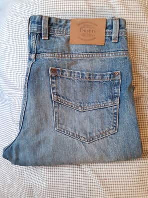 Vaquero jeans pantalon dustin talla 68 de segunda mano para hombre