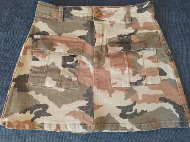 Pantalon militar niña zara hot sale