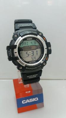 Reloj casio con discount termometro barometro y altimetro