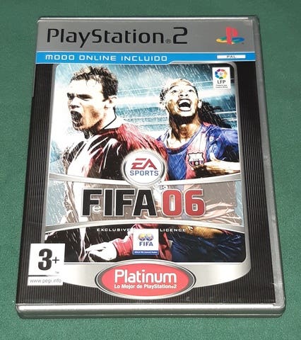 Jeu FIFA 06 PS2 Platinum - Version PlayStation 2 - Édition Budget - Très Bon état