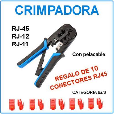 Nanocable Crimpadora para RJ10/RJ11/RJ12/RJ45