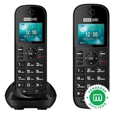 Teléfono inalámbrico fijo MaxComm 4G LTE con punto de acceso WiFi