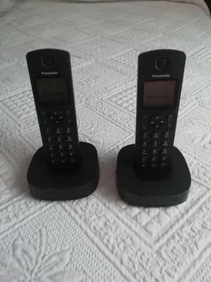 Teléfono Fijo Inalámbrico Panasonic TGC312SPB Dúo con Bloqueo de