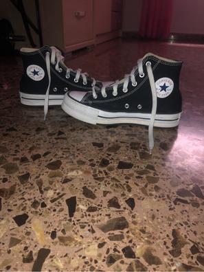 Converse negras con llamas talla uk 5 Zapatos y calzado de mujer