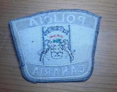 ESCUDO REAL MADRID ANTIGUO PARCHE BORDADO 1980's FUTBOL BADGE PATCH.