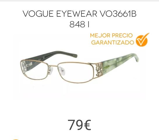 Montura gafas online vogue