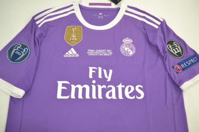 Camiseta real best sale madrid morada 2017