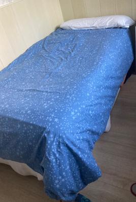 Funda nórdica con relleno cama 90 a 180 cm TOLEDO color azul o beige
