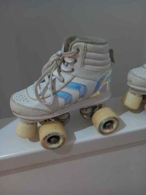Mochila con ruedas para patines de 4 ruedas nina Patines de segunda mano  baratos