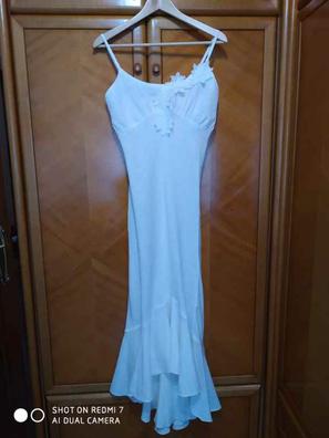 Vestido ibicenco blanco de segunda mano para mujer Milanuncios