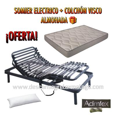 Milanuncios - Cama eléctrica + colchón articulado 105
