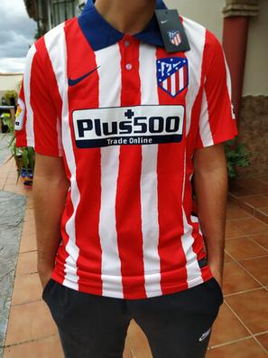 Camiseta Atlético de Madrid 2020-2021 visitante azúl versión jugador 