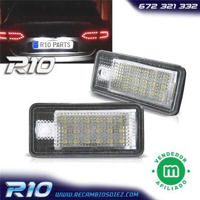 2 Bombillas Con LED Blanco Luz Iluminación Bajo de Puerta para Audi A6 C5  C6 C7
