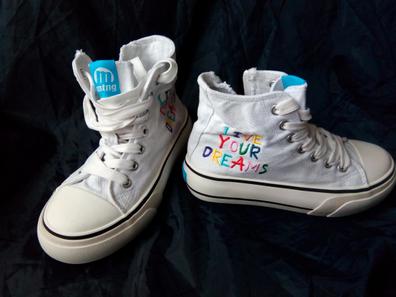 Converse chuck taylor all star blancas de segunda mano para nina Milanuncios