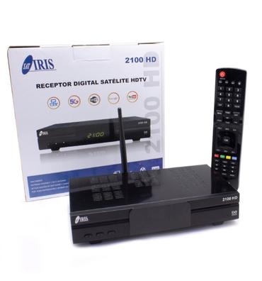 IRIS 2300 HD Receptor Digital Satélite FHD-H265, Tecnology para la