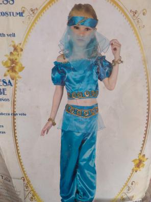 Disfraz de princesa Jasmine de Aladdin hecho a mano para niñas