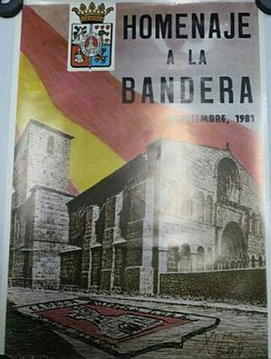 Tienda Falangista,Pegatina Bandera España Manchas Modelo 2