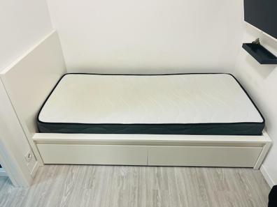 ASKVOLL estructura cama, blanco/Lönset, 90x200 cm - IKEA