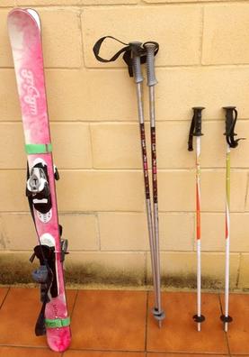 Esquís mujer Wedze + bastones + funda de segunda mano por 190 EUR en  Guadalajara en WALLAPOP