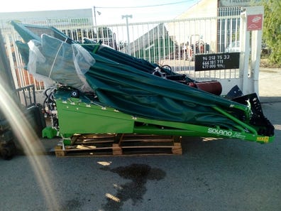 Recolector almendra solano Maquinaria de segunda mano y ocasión Milanuncios