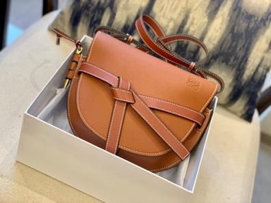 Bolso cruzado Gate Mini de rafia Loewe