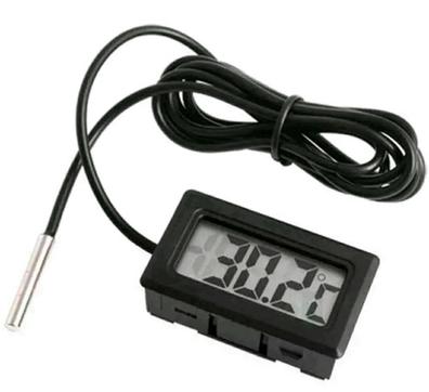Mini termómetro Digital LCD con sonda impermeable, Sensor de temperatura  conveniente para pecera, nevera, acuario, interior
