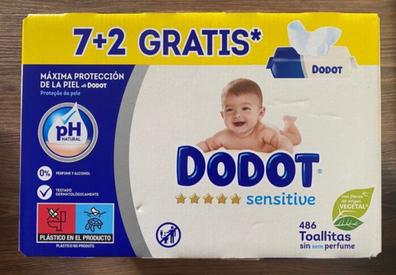 Dodot Sensitive Toallitas para Bebé, 54 Unidades ( Paquete de 9) Total: 486  toallitas