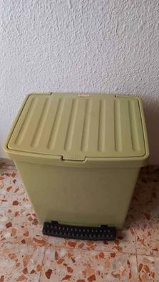 Cubo de Basura Doble 21 + 21 l de Polipropileno para Cocina