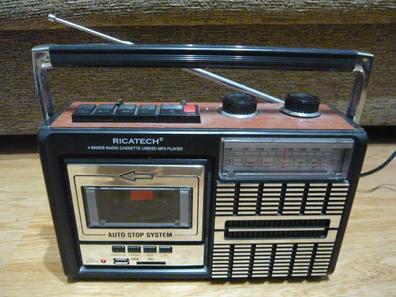 Radio Cassette Vintage con conexión USB y Tarjetas SD