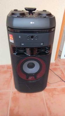 Altavoz de gran potencia - LG OM5560, 500 W, Bluetooth, Karaoke, USB, CD,  Aux, Radio FM, Efectos DJ, Negro