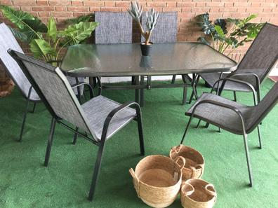 triángulo Anzai Repelente Conjunto mesa y sillas jardin Muebles, hoghar y jardín de segunda mano  barato | Milanuncios
