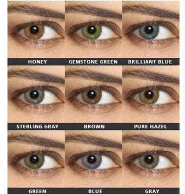 Lentillas colores Moda de segunda mano barata |