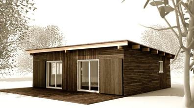 Casa prefabricada de madera 74 m2 