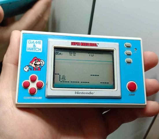 Milanuncios consola super mario bros game watch 1988