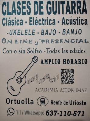 implicar difícil demoler Guitarra Profesores y clases particulares en Bizkaia | Milanuncios