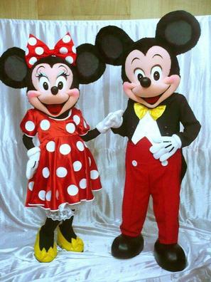 Disfraz de Mickey Mouse para niños, figura de acción de felpa, para fiesta  de cumpleaños, payaso, boda, 1 Juego - AliExpress