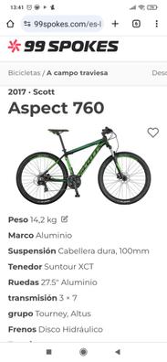 Scott aspect 735 precio hot sale