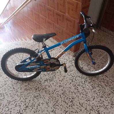 Bicicleta Niño 14 Pulgadas Mickey Mouse 4-6 Años - Azul