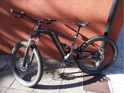 Bicicleta electrica doble suspension talla s de segunda mano