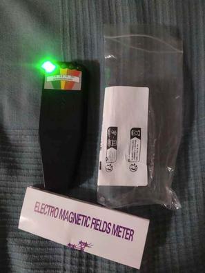 Detector de campo magnético con medidor Emf con baterías de 9v