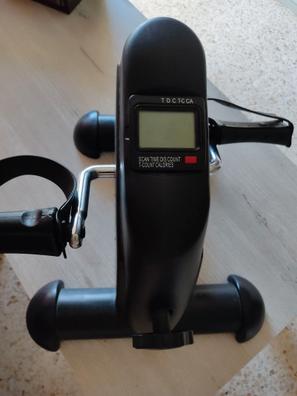 HomCom® Mini Bicicleta Estática de Acero para Pedalear Aparato de  Ejercicios 2 en 1 Brazos y Piernas 40x53x29cm
