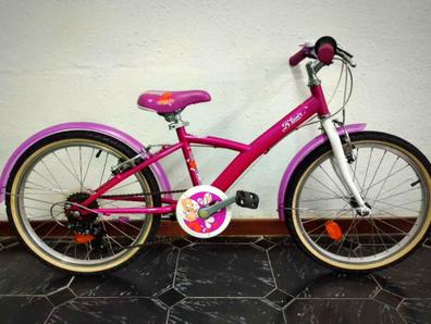 Bicicleta infantil 20 pulgadas niña 5 velocidades